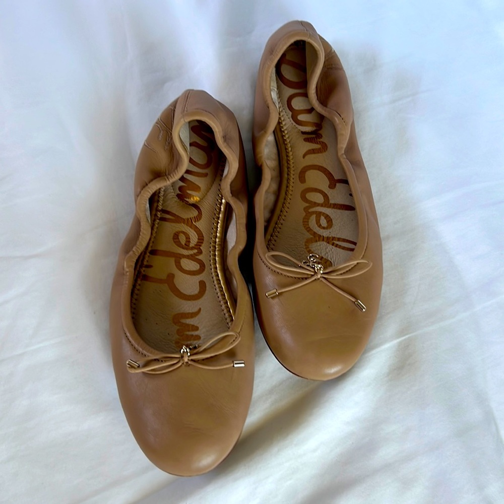 Sam Edelman Felicia Tan Flats 8.5